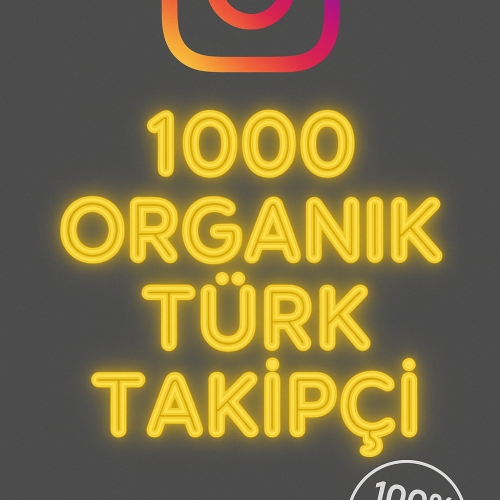  İnstagram 1000 Türk Takipçi Piyasanın En Kalitelisi En Ucuzu!!